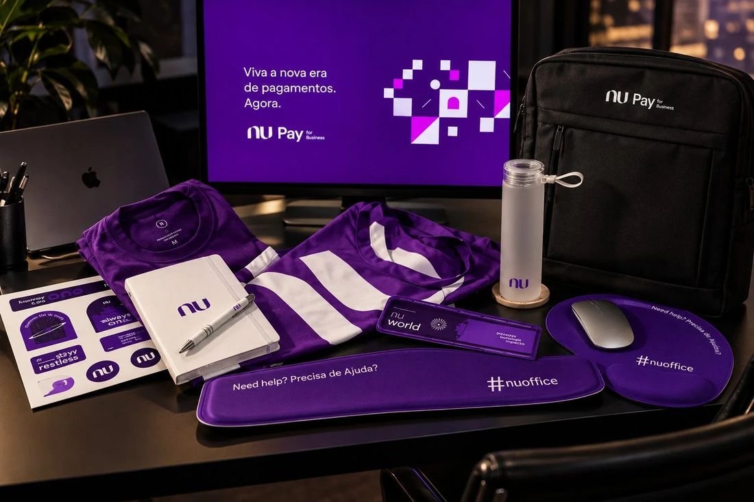 Kit de boas-vindas para novos colaboradores